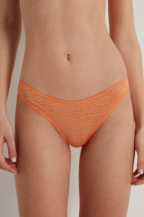 Kaufe Tezenis Panties Damen Online - High-Cut Tanga with Adjustable Sides  Braun Braun